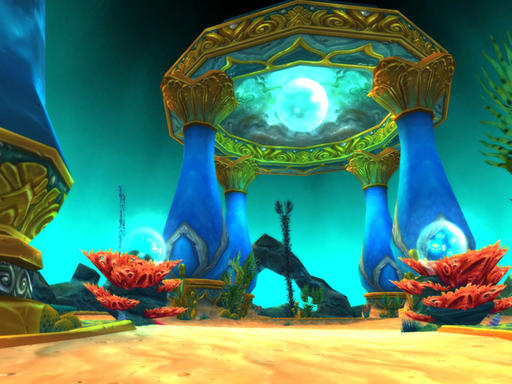 World of Warcraft: Cataclysm - Скриншоты World of Warcraft Cataclysm: глубоководье