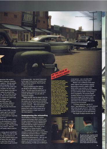 L.A.Noire - Свежие сканы из журнала EDGE