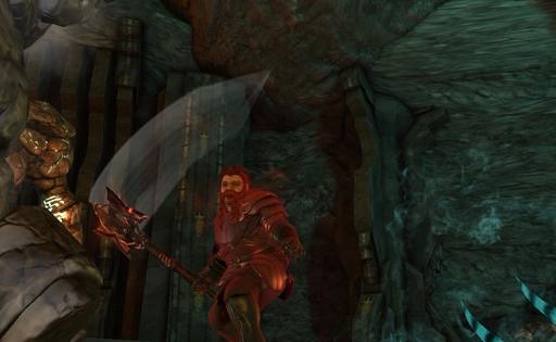 Dragon Age: Начало - Воин со щитом и оружием